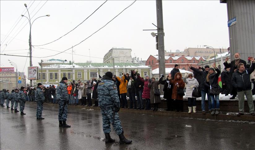 Rusya'da izinsiz gösteri yasaklanıyor