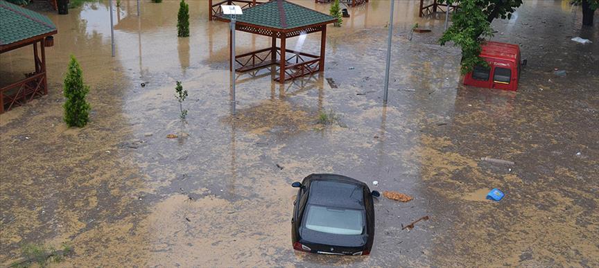 Samsun'da yine sel