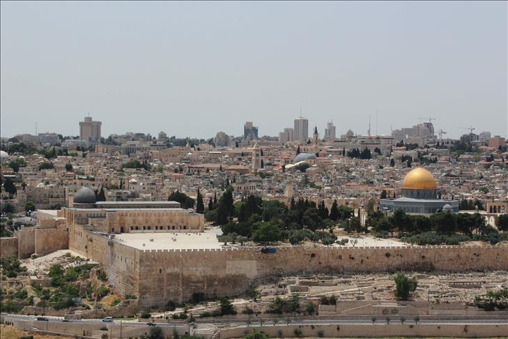 Mescid-i Aksa'nın bitişiğinde konser