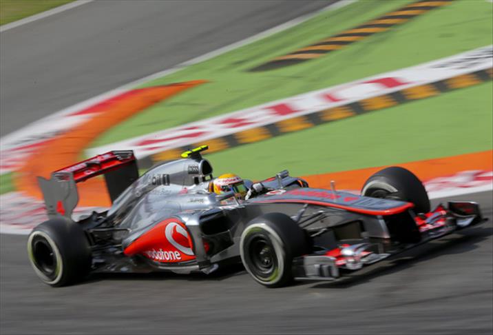 İtalya Grand Prix'si Hamilton'un