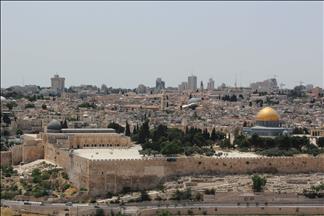 Mescid-i Aksa'nın bitişiğinde konser