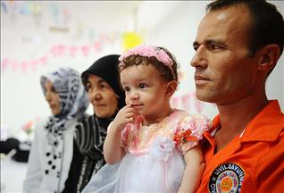 ''Azra bebek'' 1 yaşında