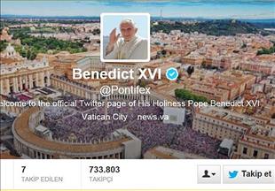 Первый твитт Бенедикта XVI