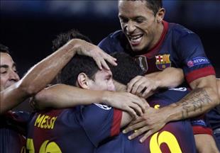 ميسي يقود برشلونة للفوز على قرطبة بكأس إسبانيا