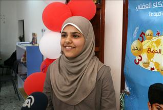 En zeki çocuk Gazze'den