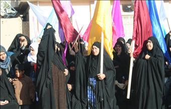 اعتصام ومظاهرة نسائية بالفلوجة لإطلاق سراح معتقلات