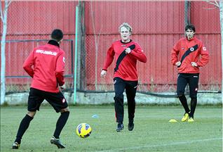 Vleminckx, takımla çalıştı