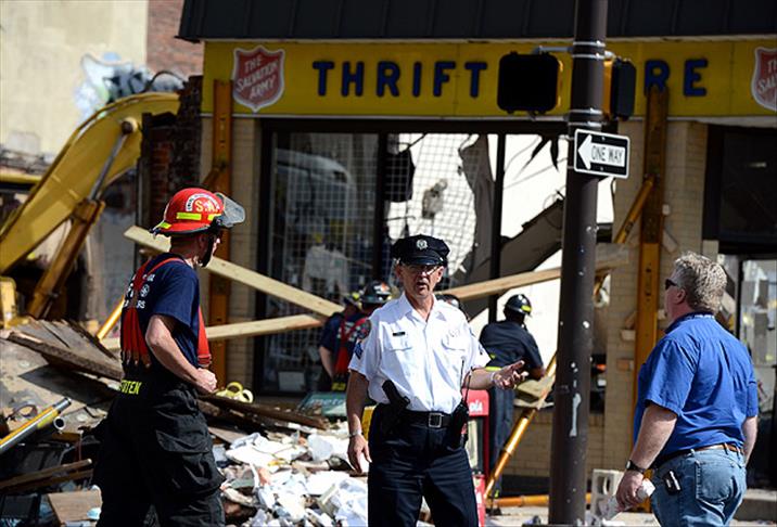 Philadelphia'da bina çöktü