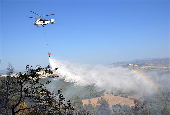 Antalya ve Çanakkale'de orman yangını