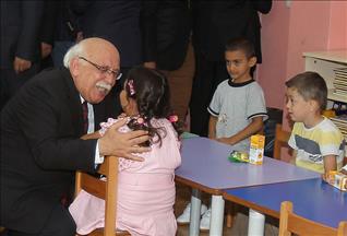 Ders zili minik öğrenciler için çaldı