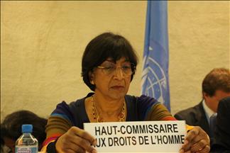 UN rights chief slams international community for tardiness on Syria