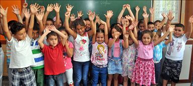 Ders zili minik öğrenciler için çaldı