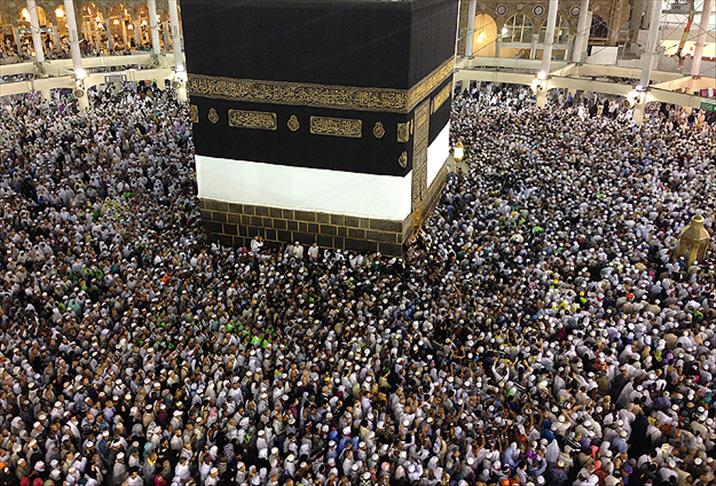 Hacı adayları kutsal topraklarda