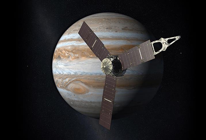 Juno uzay aracı Jüpiter yolunda
