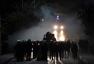 ODTÜ'de protestoculara polis müdahalesi