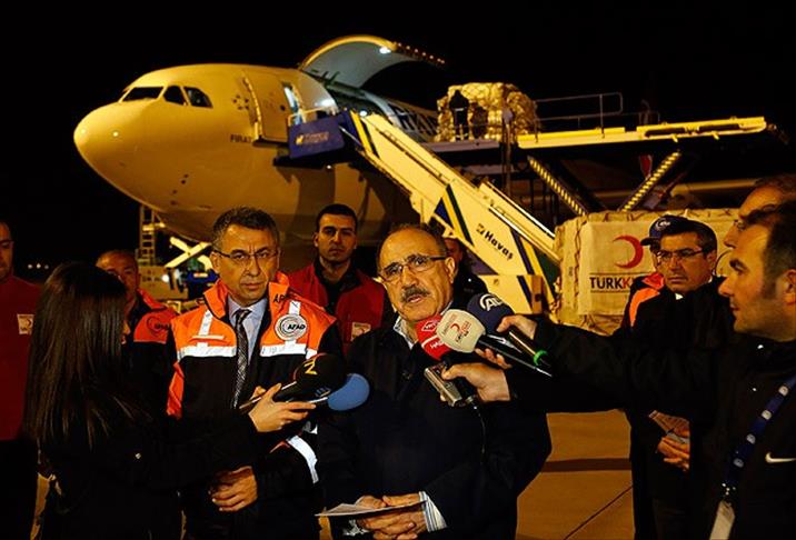 Tirkiyeyê ji Filîpînê re 65 ton alîkarî şand