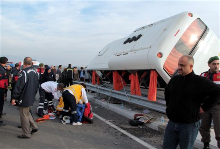 Тяжелое ДТП в Манисе