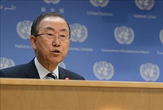 UN chief concerned over impact of Typhoon Haiyan