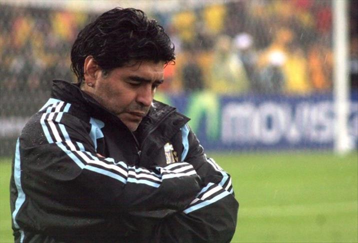 Марадона в футболке иранской сборной