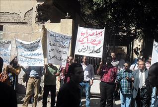 Mısır'da doktorlar grev yaptı