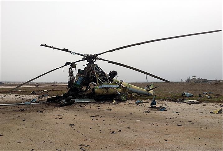 IŞİD Minig'de 7 helikopteri yaktı