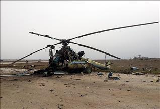 IŞİD Minig'de 7 helikopteri yaktı