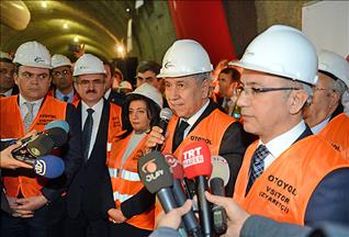 Tünellerin 2 yılda bitmesi muazzam bir başarı
