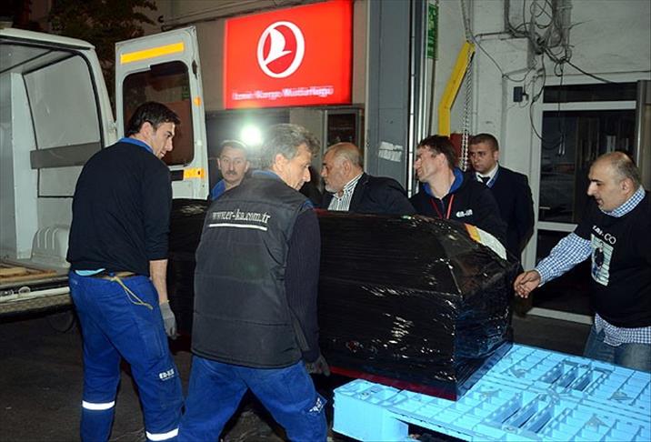 وصول جثمان الطالب التركي المقتول في الولايات المتحدة إلى بلاده