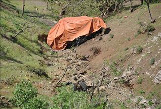 Askeri araç şarampole devrildi: 3 şehit