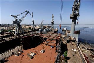 Deniz ikmal tankerinin yüzde 15'i tamamlandı