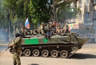 В Славянске идет бой