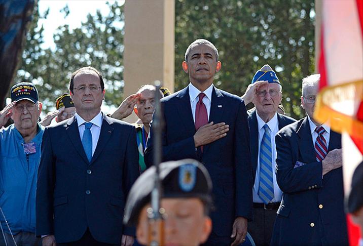 Liderlerden "Normandiya Çıkarması"
