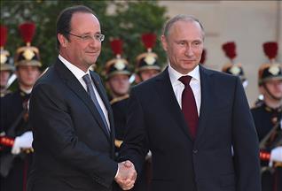 Paris'te diplomasi trafiği