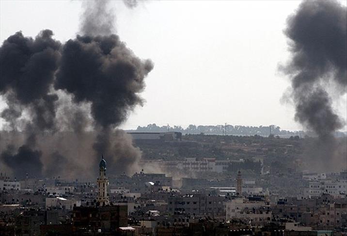 Îsraîl ji hewayê êrîşî Xazeyê dike