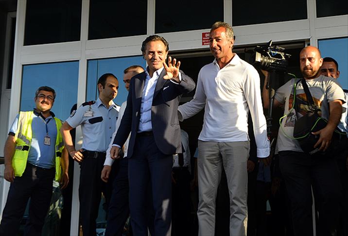 Prandelli, İstanbul'a geldi