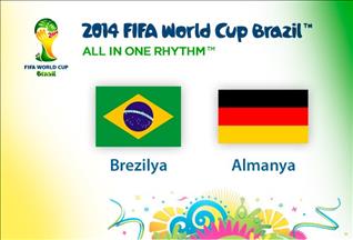 Первый полуфинал: Бразилия – Германия