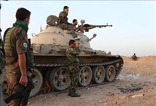 Di nevbera pêşmerge û DÎŞIyê de pevçûn derket