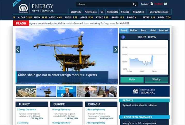 AA Enerji Haberleri Terminali yayına başladı
