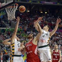 Basketball: Turkey eliminated by Lithuania in quarters