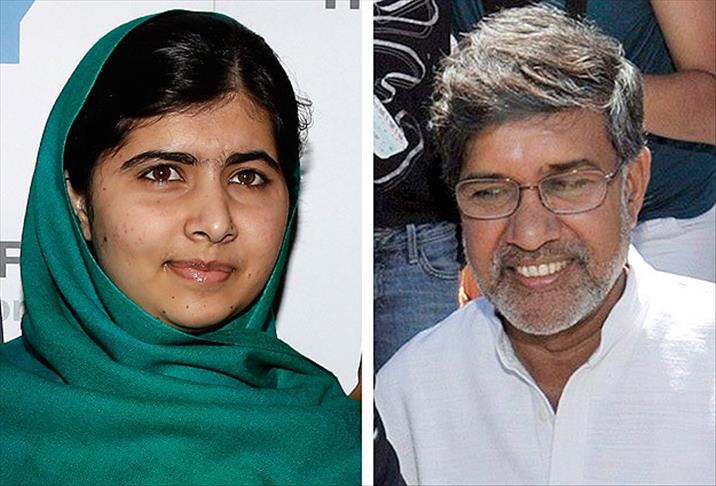 منح جائزة نوبل للسلام مناصفة للباكستانية "ملالا" والهندي "ساتيارثي"