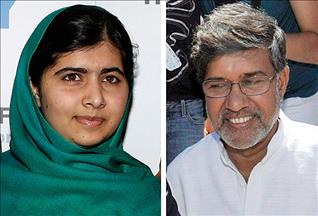 Nobel Barış Ödülü Satyarthi ve Yusufzay'ın