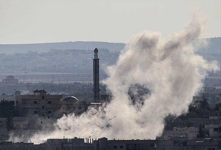 Kobani'deki IŞİD hedefleri bombalandı