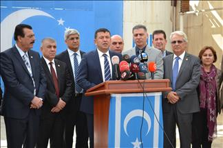 Heyeta CHPyê li Kerkukê penaberên tirkmen ziyaret kir