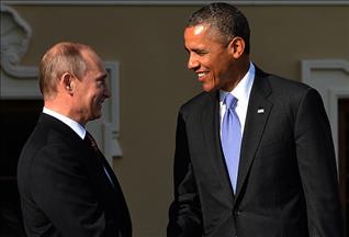 Obama ve Putin ayaküstü görüştü