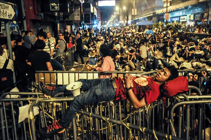 HK police release 247 arrested during protest clearance