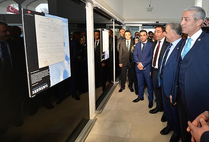 "Sarıkamış Şehitleri" sergisi açıldı