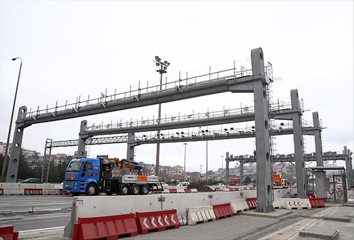 FSM Köprüsü'nde çalışmalar tamamlandı