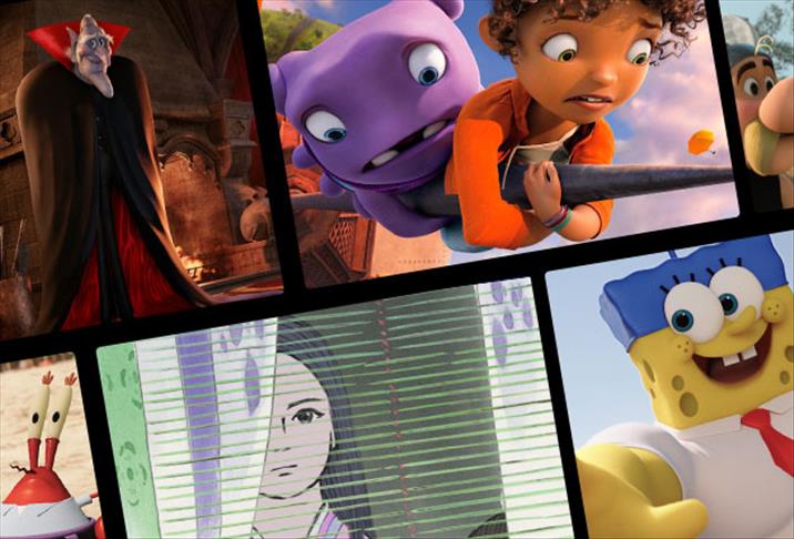 Beyaz perdede çizgi karakterler yılı