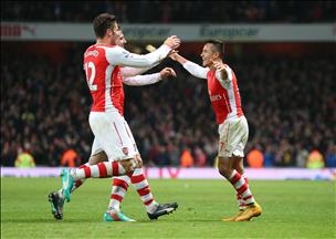 Arsenal hammer Aston Villa 5-0 at Emirates Stadium