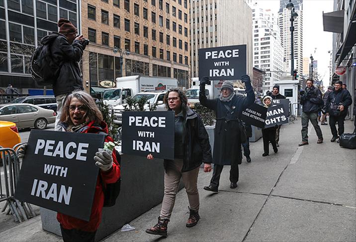 Netanyahu'nun "Kongre konuşması" protesto edildi